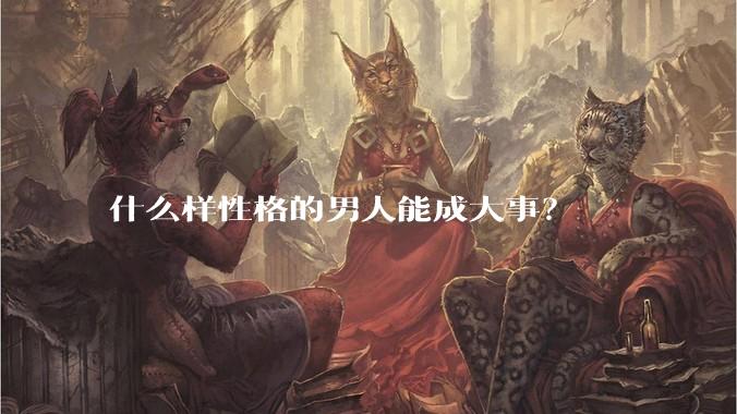 什么样性格的男人能成大事？